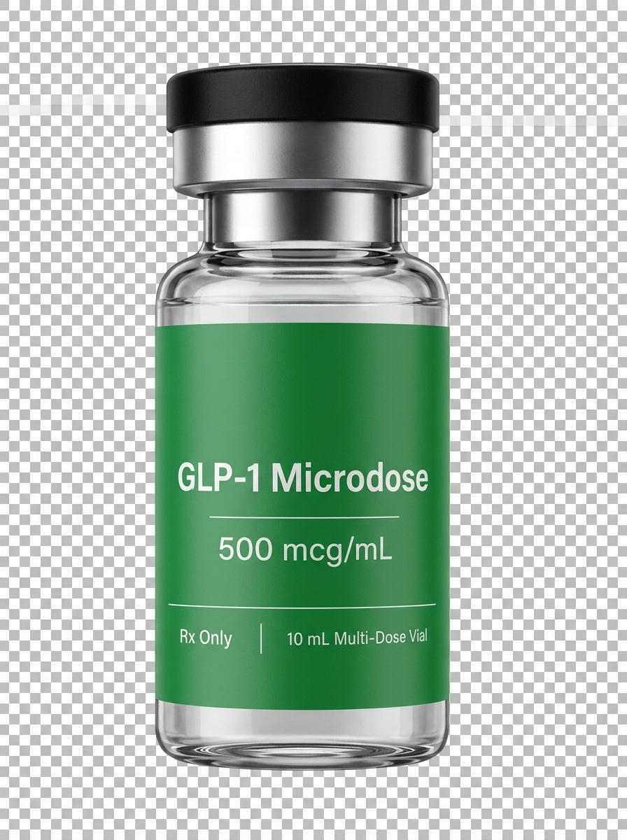 GLP-1 microdose vial